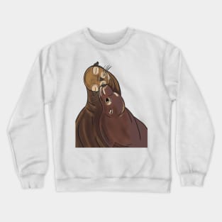 Sea Lion Love - Crewneck Sweatshirt